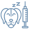 Pet anesthesia icon